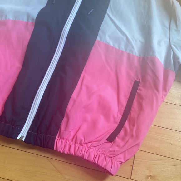 Betsey Johnson Performance Colorblocked Wind Breaker - Picture 3 of 10